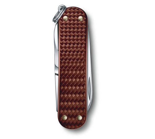Нож перочинный Victorinox Classic Precious Alox (0.6221.4011G) 58мм 5функц. коричневый подар.коробка Нож перочинный Victorinox Classic Precious Alox (0.6221.4011G) 58мм 5функц. коричневый подар.коробка