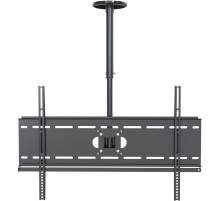 Кронштейн для телевизора Cactus CS-CP04-R черный 37"-70" макс.81.6кг потолочный поворот и наклон