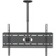 Кронштейн для телевизора Cactus CS-CP04-R черный 37"-70" макс.81.6кг потолочный поворот и наклон
