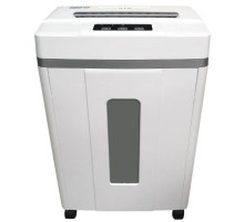 Шредер Office Kit S200TSCD 0,8x2 белый (секр.P-7) фрагменты 6лист. 25лтр. скобы пл.карты CD