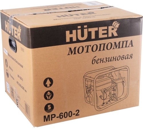 Мотопомпа Huter MP-600-2 600л/мин для слабозагр.вод. (70/11/8)