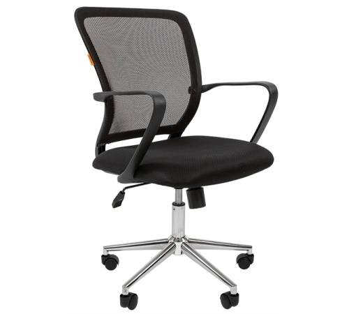 Офисное кресло Chairman    698   Россия     TW-01  черный хром new (7077478)