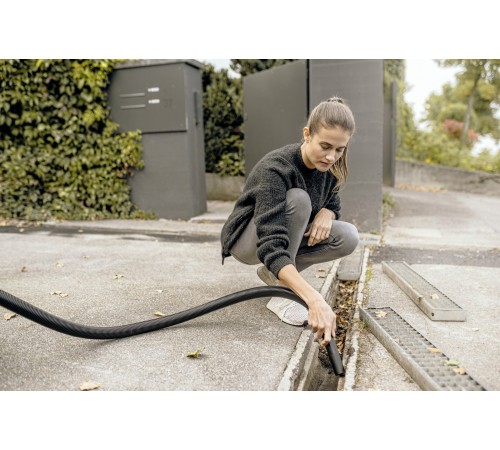 Строительный пылесос Karcher WD 2 Plus V-12/4/18 1000Вт (уборка: сухая/сбор воды) желтый