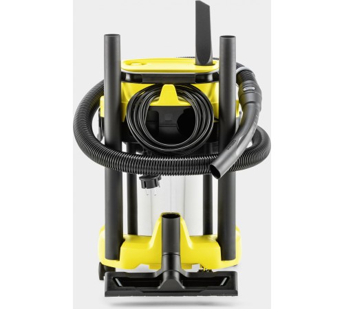 Строительный пылесос Karcher WD 3 S V-17/4/20 1000Вт (уборка: сухая/сбор воды) желтый Строительный пылесос Karcher WD 3 S V-17/4/20 1000Вт (уборка: сухая/сбор воды) желтый