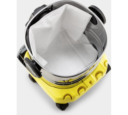 Строительный пылесос Karcher WD 6 P S V-30/6/22/T 1300Вт (уборка: сухая/сбор воды) желтый Строительный пылесос Karcher WD 6 P S V-30/6/22/T 1300Вт (уборка: сухая/сбор воды) желтый