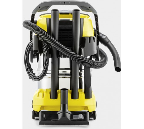 Строительный пылесос Karcher WD 5 S V-25/5/22 1100Вт (уборка: сухая/сбор воды) желтый Строительный пылесос Karcher WD 5 S V-25/5/22 1100Вт (уборка: сухая/сбор воды) желтый