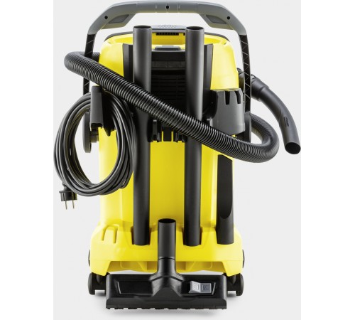 Строительный пылесос Karcher WD 5 V-25/5/22 1100Вт (уборка: сухая/сбор воды) желтый Строительный пылесос Karcher WD 5 V-25/5/22 1100Вт (уборка: сухая/сбор воды) желтый