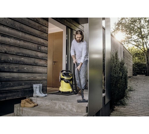 Строительный пылесос Karcher WD 5 V-25/5/22 1100Вт (уборка: сухая/сбор воды) желтый Строительный пылесос Karcher WD 5 V-25/5/22 1100Вт (уборка: сухая/сбор воды) желтый