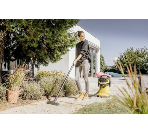 Строительный пылесос Karcher WD 5 V-25/5/22 1100Вт (уборка: сухая/сбор воды) желтый Строительный пылесос Karcher WD 5 V-25/5/22 1100Вт (уборка: сухая/сбор воды) желтый