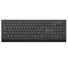 Клавиатура Оклик 155M черный USB slim