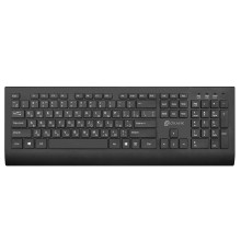 Клавиатура Оклик 155M черный USB slim