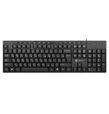 Клавиатура Оклик 125M черный USB Multimedia