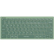 Клавиатура A4Tech Fstyler FBX51C зеленый USB беспроводная BT/Radio slim Multimedia