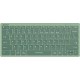 Клавиатура A4Tech Fstyler FBX51C зеленый USB беспроводная BT/Radio slim Multimedia