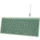 Клавиатура A4Tech Fstyler FBX51C зеленый USB беспроводная BT/Radio slim Multimedia