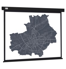 Экран Cactus 152x203см Wallscreen CS-PSW-152X203-BK 4:3 настенно-потолочный рулонный черный