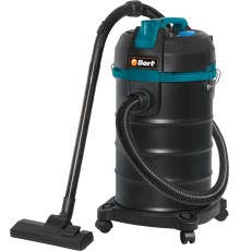 Строительный пылесос Bort BSS-1530 1500Вт (уборка: сухая/влажная) черный