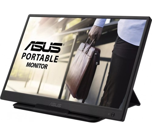 Монитор Asus 15.6" Portable MB165B черный TN LED 10ms 16:9 матовая 220cd 90гр/65гр 1366x768 HD READY USB 0.78кг