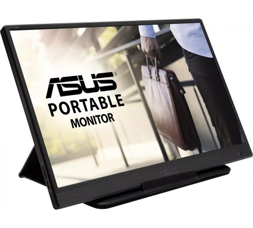 Монитор Asus 15.6" Portable MB165B черный TN LED 10ms 16:9 матовая 220cd 90гр/65гр 1366x768 HD READY USB 0.78кг