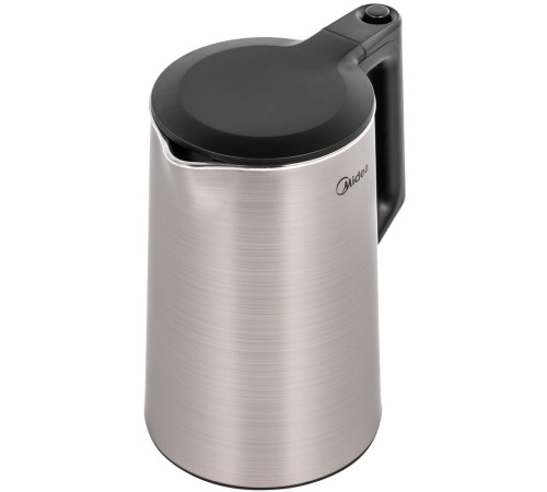 Чайник электрический Midea MK-8064 нержавеющая сталь/черный