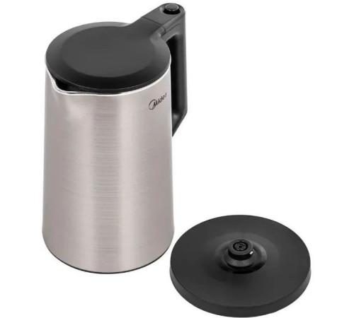 Чайник электрический Midea MK-8064 нержавеющая сталь/черный