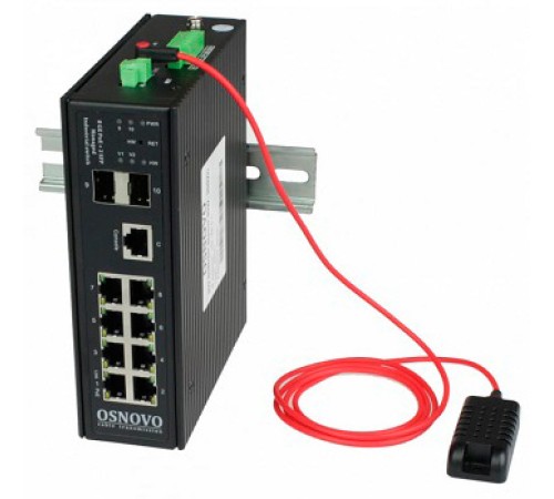 Коммутатор Osnovo SW-80802/I(Port 90W, 300W) управляемый Коммутатор Osnovo SW-80802/I(Port 90W, 300W) управляемый