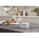 Умная колонка Yandex Станция Новая Станция Мини с часами Алиса серый 10W 1.0 BT 10м (YNDX-00020G)
