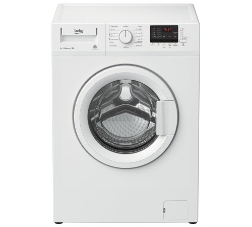 Стиральная машина Beko WRE55P2BWW класс: A-10% загр.фронтальная макс.:5кг белый