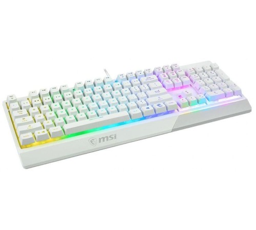 Клавиатура MSI Vigor GK30 белый USB Multimedia for gamer LED (подставка для запястий) Клавиатура MSI Vigor GK30 белый USB Multimedia for gamer LED (подставка для запястий)