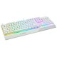 Клавиатура MSI Vigor GK30 белый USB Multimedia for gamer LED (подставка для запястий)