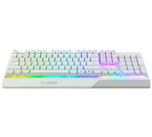 Клавиатура MSI Vigor GK30 белый USB Multimedia for gamer LED (подставка для запястий) Клавиатура MSI Vigor GK30 белый USB Multimedia for gamer LED (подставка для запястий)