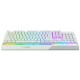 Клавиатура MSI Vigor GK30 белый USB Multimedia for gamer LED (подставка для запястий)