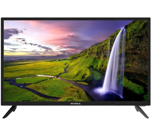Телевизор LED Supra 40" STV-LC40ST0045F черный FULL HD 50Hz DVB-T DVB-T2 DVB-C USB WiFi Smart TV (RUS)