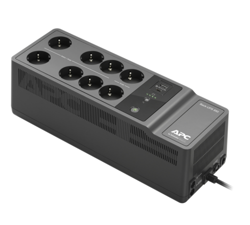 ИБП APC Back-UPS 850ВА, 520ватт, 230В, 6 розеток с батарейной защитой и 2 с сетевой фильтрацией, порт для зарядки USB Type-C and A, черный APC by Schneider Electric APC Back-UPS 850VA (BE850G2-RS) ИБП APC Back-UPS 850ВА, 520ватт, 230В, 6 розеток с батарейной защитой и 2 с сетевой фильтрацией, порт для зарядки USB Type-C and A, черный APC by Schneider Electric APC Back-UPS 850VA (BE850G2-RS)