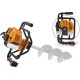 Мотобур Carver AG-152/000 бытовой 2-х такт. 1400Вт 1.9л.с. 52см3 277об/мин (01.003.00022)