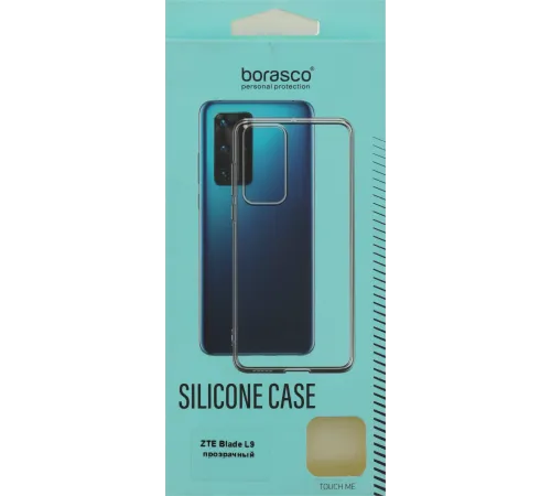 Чехол (клип-кейс) BoraSCO для ZTE Blade L9 прозрачный (40854)