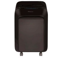 Шредер Fellowes PowerShred LX210 черный (секр.P-4) перекрестный 16лист. 23лтр. скрепки скобы пл.карты