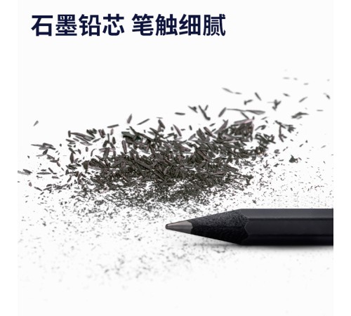 Карандаш Deli NS722-HB Nusign HB шестигран.