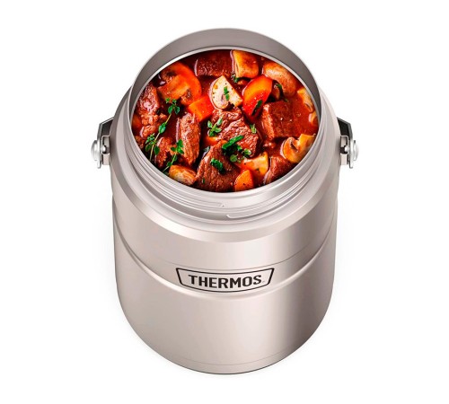 Термос для еды Thermos SK3030 MS 1.2л. серый картонная коробка (491474)