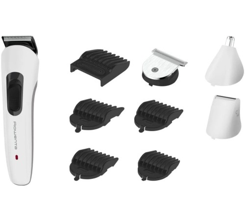Триммер Rowenta TN8961F4 белый (насадок в компл:7шт)