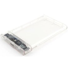 Внешний корпус для HDD/SSD AgeStar 3UB2P4C SATA пластик Прозрачный 2.5"