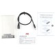 Внешний корпус для HDD/SSD AgeStar 3UB2P4C SATA пластик Прозрачный 2.5"