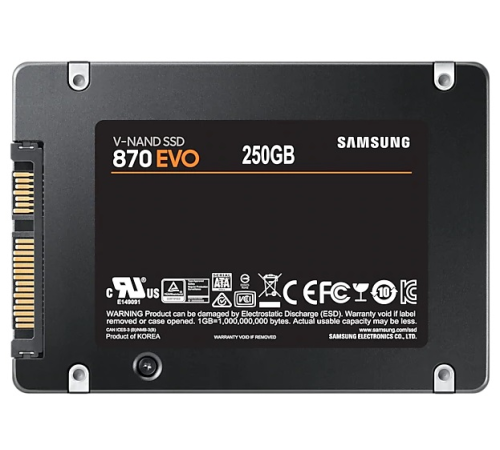 Накопитель SSD Samsung SATA III 500Gb MZ-77E500BW 870 EVO 2.5"