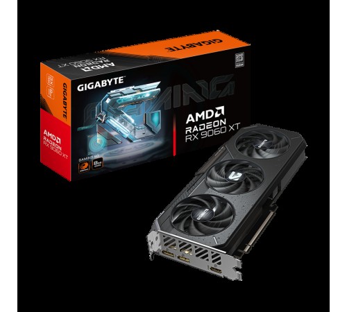 Видеокарта Gigabyte RX9060XT GAMING 8GB GDDR6 128bit 2xDP HDMI 3FAN RTL