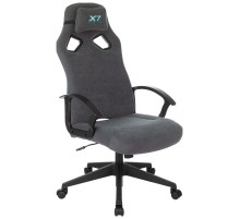 Кресло игровое A4Tech X7 GG-1300 серый крестовина пластик