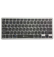 Клавиатура Оклик 835S черный/серый USB беспроводная slim Multimedia