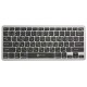 Клавиатура Оклик 835S черный/серый USB беспроводная slim Multimedia