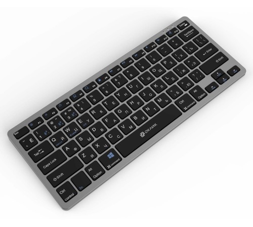Клавиатура Оклик 835S черный/серый USB беспроводная slim Multimedia Клавиатура Оклик 835S черный/серый USB беспроводная slim Multimedia