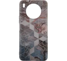 Чехол (клип-кейс) Gresso для Honor 50 Lite Meridian золотистый/синий (GR17AAAE8878)
