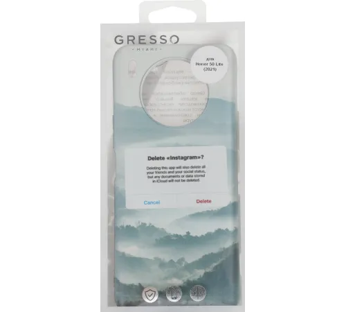 Чехол (клип-кейс) Gresso для Honor 50 Lite Meridian зеленый (GR17AAAE8884) Чехол (клип-кейс) Gresso для Honor 50 Lite Meridian зеленый (GR17AAAE8884)